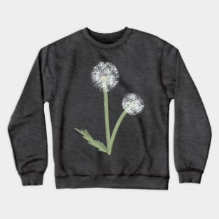 Make a Wish Dandelion Flower Crewneck Sweatshirt